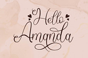 Mellandia, a Script Font by sabrcreative (Thumbnail 5 of 12)