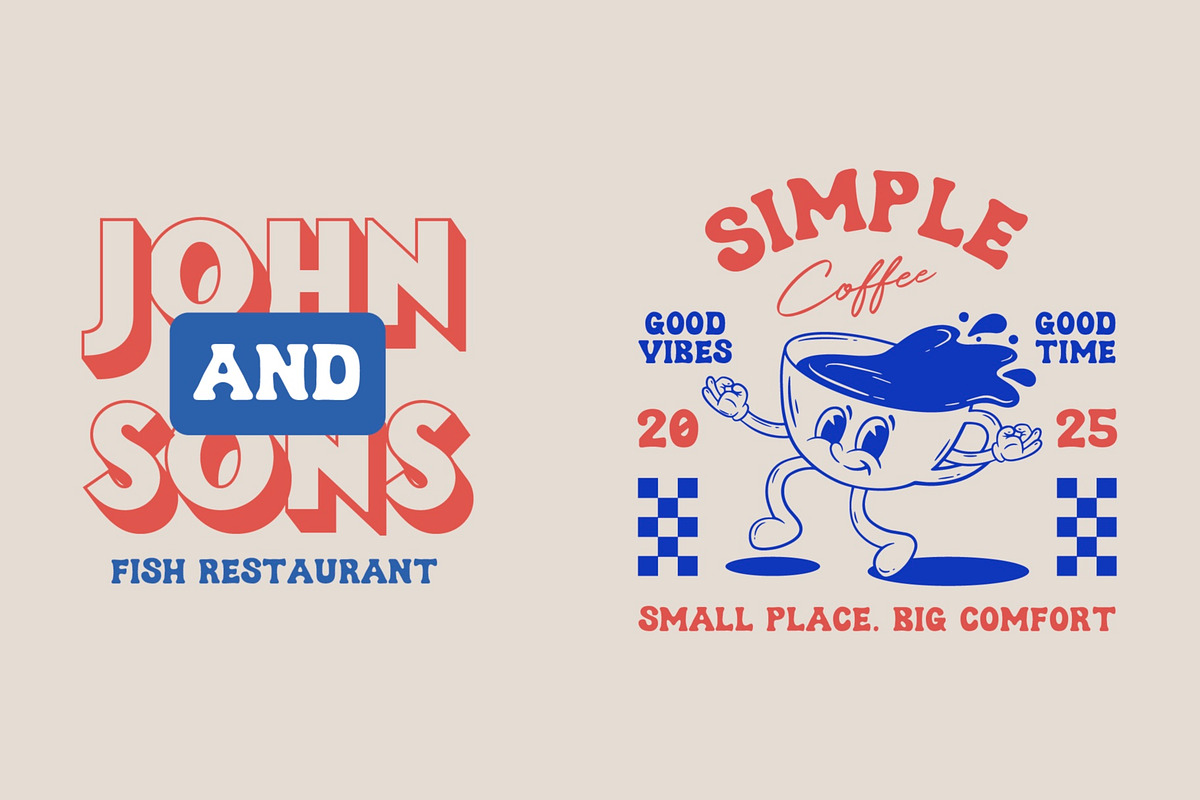 Logos & Marks - Food Edition, a Branding & Logo Template by Alina Sh (Photo 9 of 15)