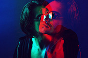 RGB Double Exposure Photo Effect, a Layer Style Add-On by dokudokunomi (Thumbnail 5 of 5)