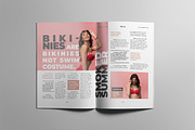 The Best Fashion Magazine Layout, a Magazine Template by Swayang (Thumbnail 13 of 23)