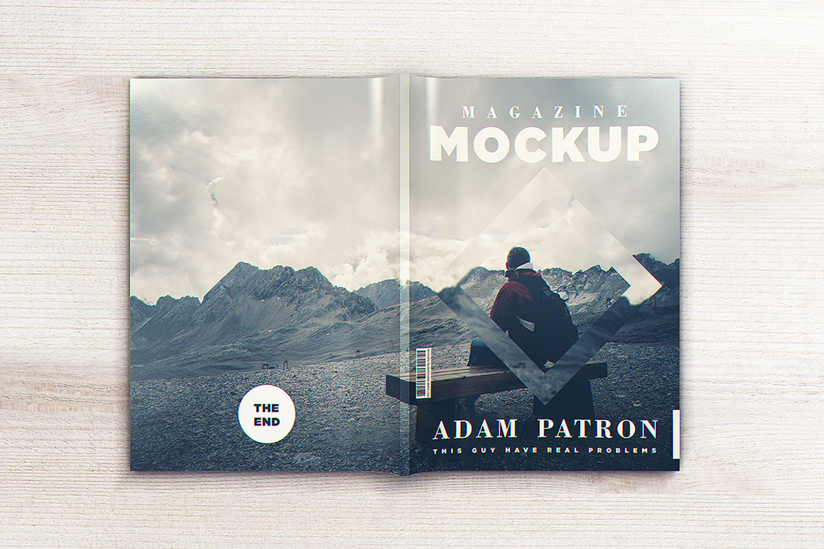 Magazine / Brochure MockUp, a Print Template by coloformia (Photo 9 of 10)