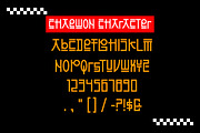 Chaewon Korean Style Display Font, a Handwritten Font by IHDSTD (Thumbnail 4 of 5)