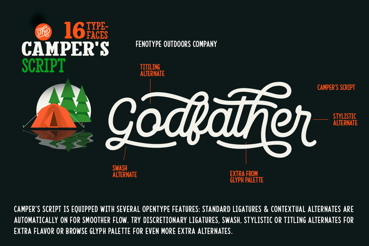 Camper Font Pack, a Sans Serif Font by Fenotype (Photo 11 of 17)