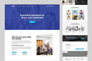 Blink - Multipurpose Landing Page