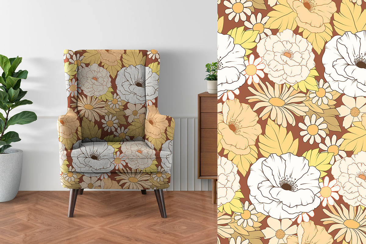 Groovy Summer - patterns collection, a Pattern Graphic by Alina Sh (Photo 8 of 10)