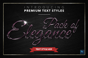 Elegance 1 - 15 Text Styles