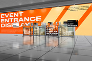 Event Entrance Display Mockup, an Advertising Mockup by Unerispace (Thumbnail 5 of 5)
