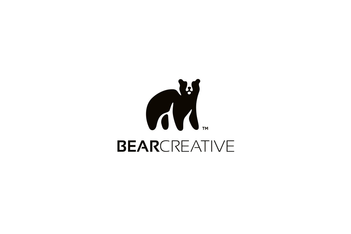 Bear Creative logo, a Branding & Logo Template by Flipside Design (Photo 2 of 2)
