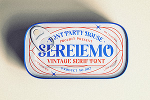 Serelemo - Vintage Serif Font