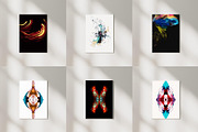 Photo Bundle of Abstract Paintings, a Wallpaper Photo by Susan Wilkinson (Thumbnail 11 of 14)