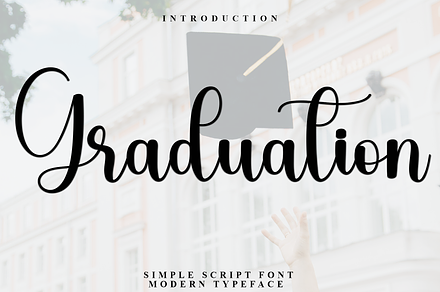 Graduation, a Handwritten Font by FreshTypeINK