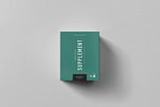 Supplement Jar & Box Mock-up 2, a Cups & Container Mockup by Yogurt86 (Thumbnail 9 of 10)