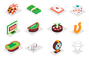 Isometric Icons Pack, a Duotone Icon by alexdndz (Thumbnail 4 of 15)