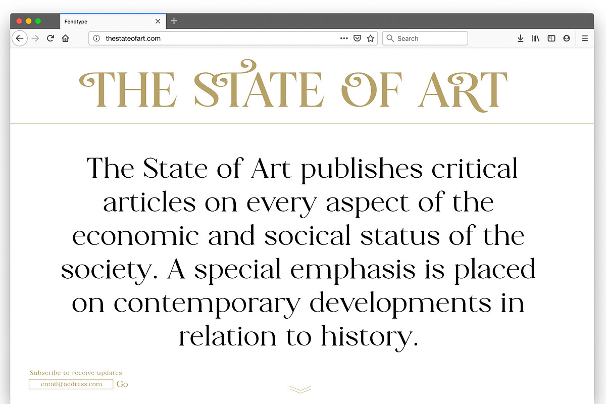 Florian -Swashy Serif Type, a Serif Font by Fenotype (Photo 8 of 10)