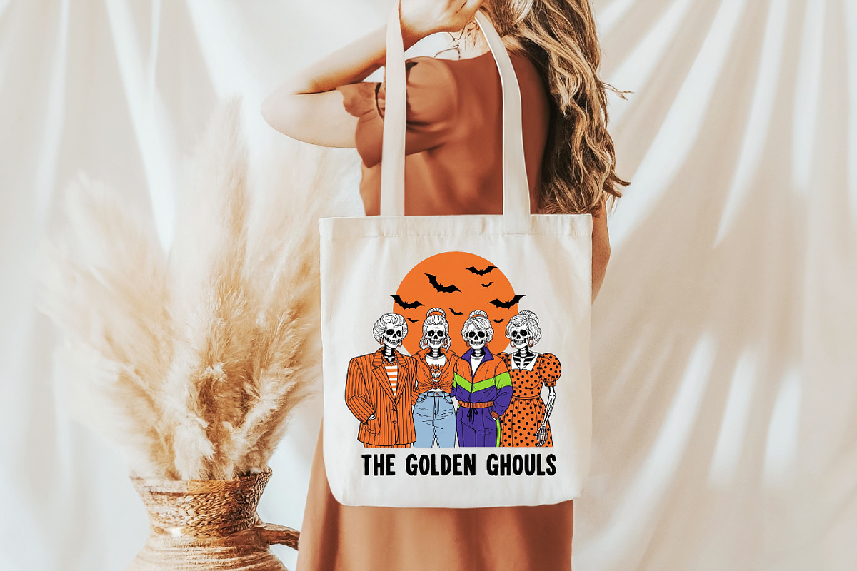 The Golden Ghouls PNG, an Illustration by Craft Nest (Photo 2 of 6)