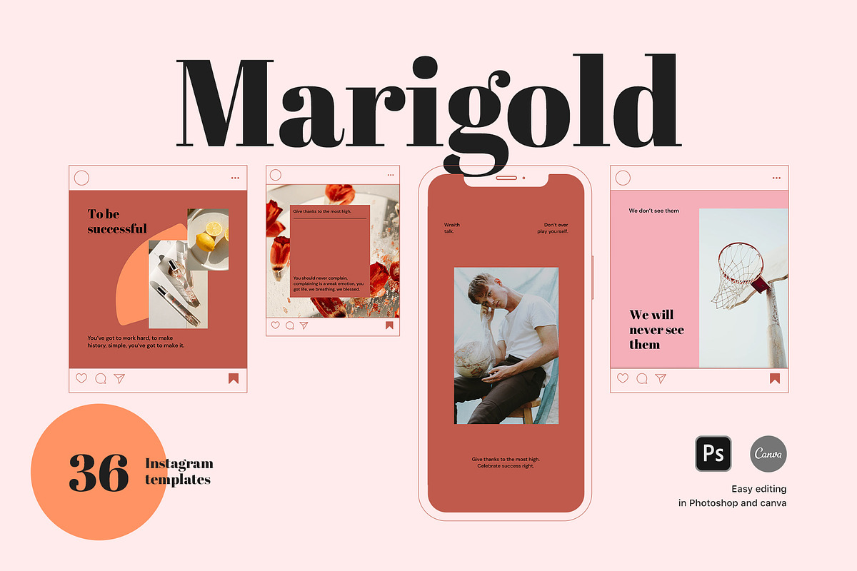 Instagram Templates | Canva, a Social Media Template by BigWeek (Photo 1 of 9)