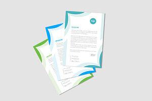 Letter Head, a Stationery Template by ZAAS