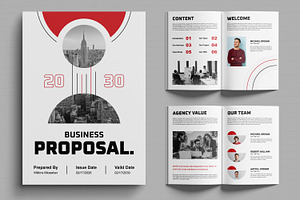Business Proposal Design Template, a Brochure Template by MightyDesign
