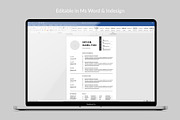 Resume/CV, a Resume Template by Brochure-Market (Thumbnail 3 of 3)
