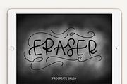 Lettering Eraser Procreate Brush, a Brush Add-On by The Ampersand Shop (Thumbnail 1 of 2)