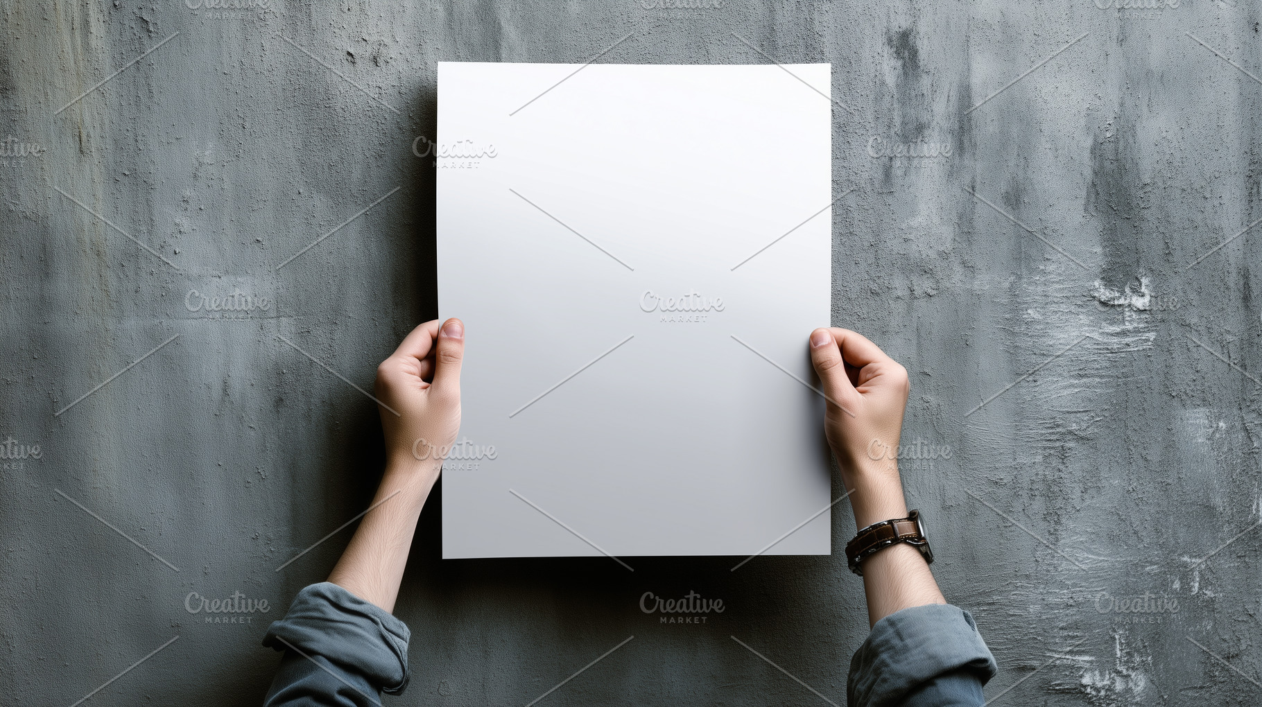 Minimalist mockup of person holding, a Business Photo by MistyDay