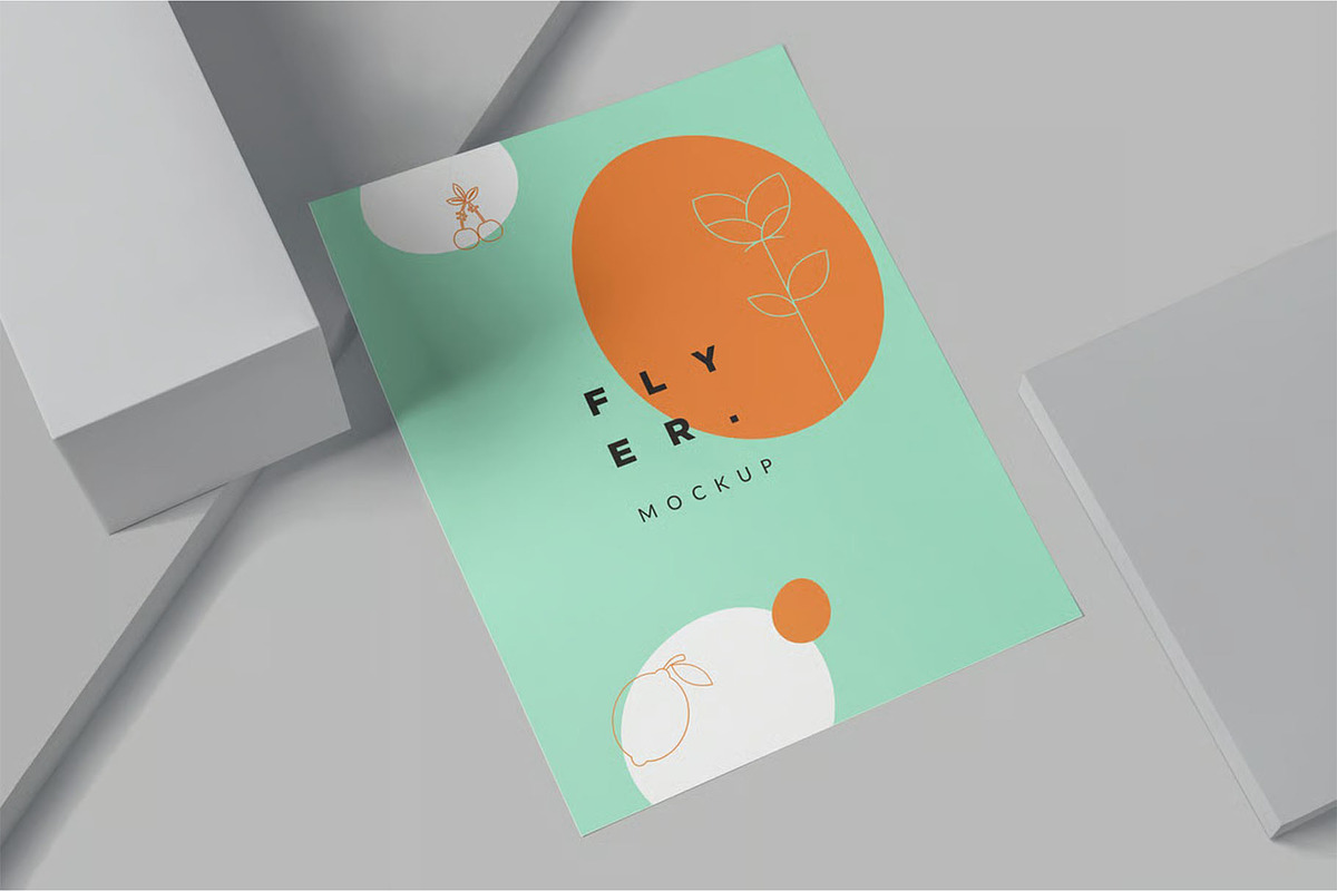 US Letter Size Flyer Mockups, an Advertising Mockup by megostudi0 (Photo 6 of 7)