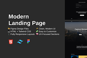 Lumina Photography Landing Page, a Landing Page Template by PetersTouch Creative (Thumbnail 1 of 3)