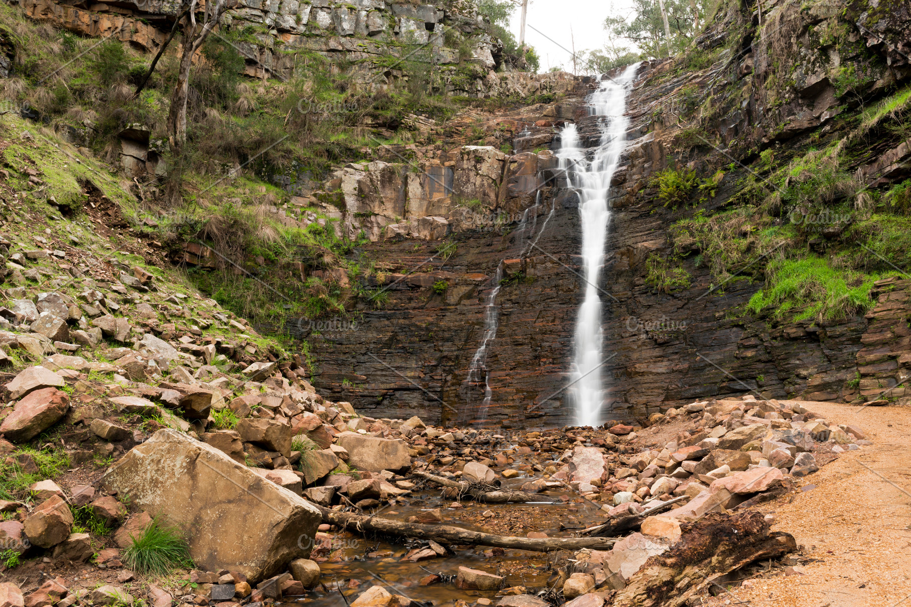 Silverband Falls, Grampians, a Nature Photo by THP Creative