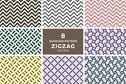 Seamless zigzag chevron patterns, a Pattern Graphic by Neopat (Thumbnail 1 of 9)