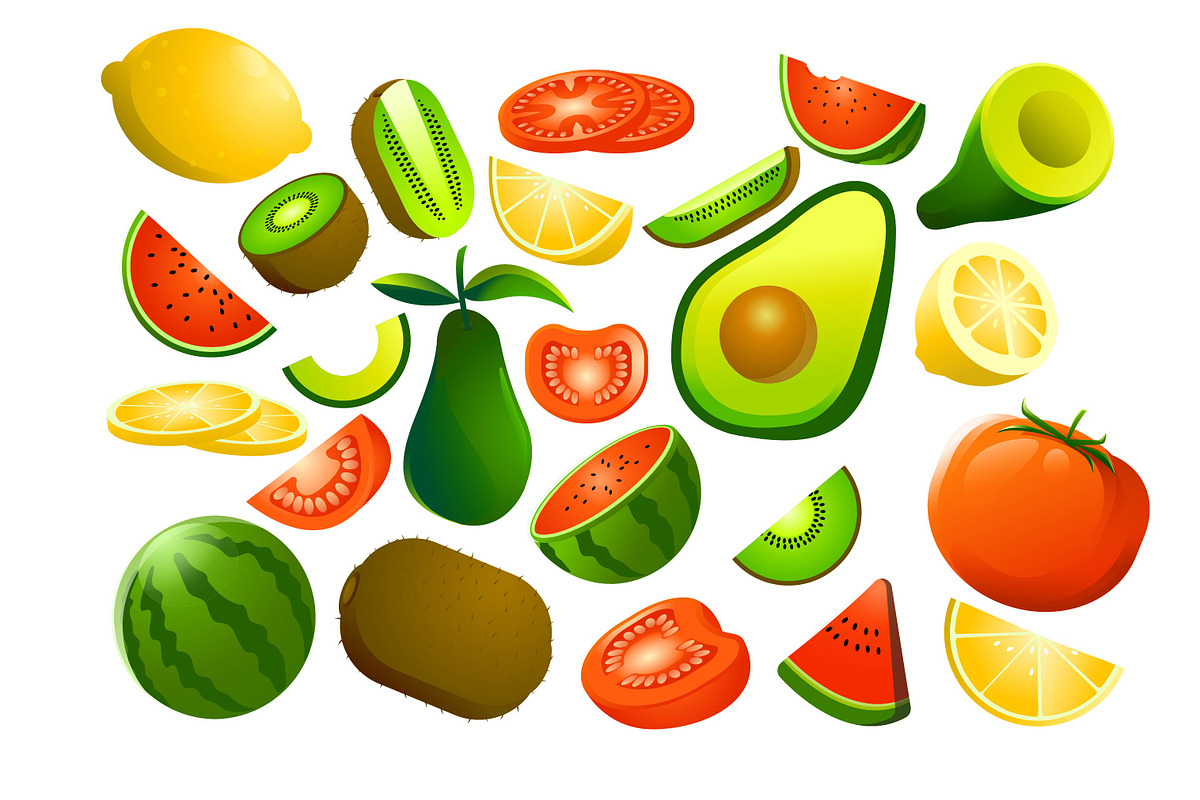 FRUIT & VEGETABLE BUNDEL LOGO BADGE, a Branding & Logo Template by grindstudio (Photo 11 of 11)