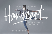 Handicart – A Charming Handwritten, a Handwritten Font by overlaytemplates (Thumbnail 1 of 6)