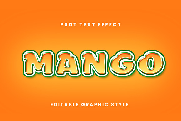 Glossy Layered Text Effect preview 2