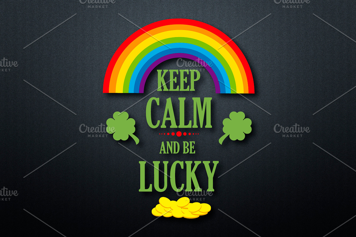 St. Patrick's Labels and Badges, a Decorative Illustration by Iryna Danyliuk (Photo 2 of 6)