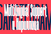 Sansterdam ultra condensed, a Sans Serif Font by NREY (Thumbnail 2 of 5)