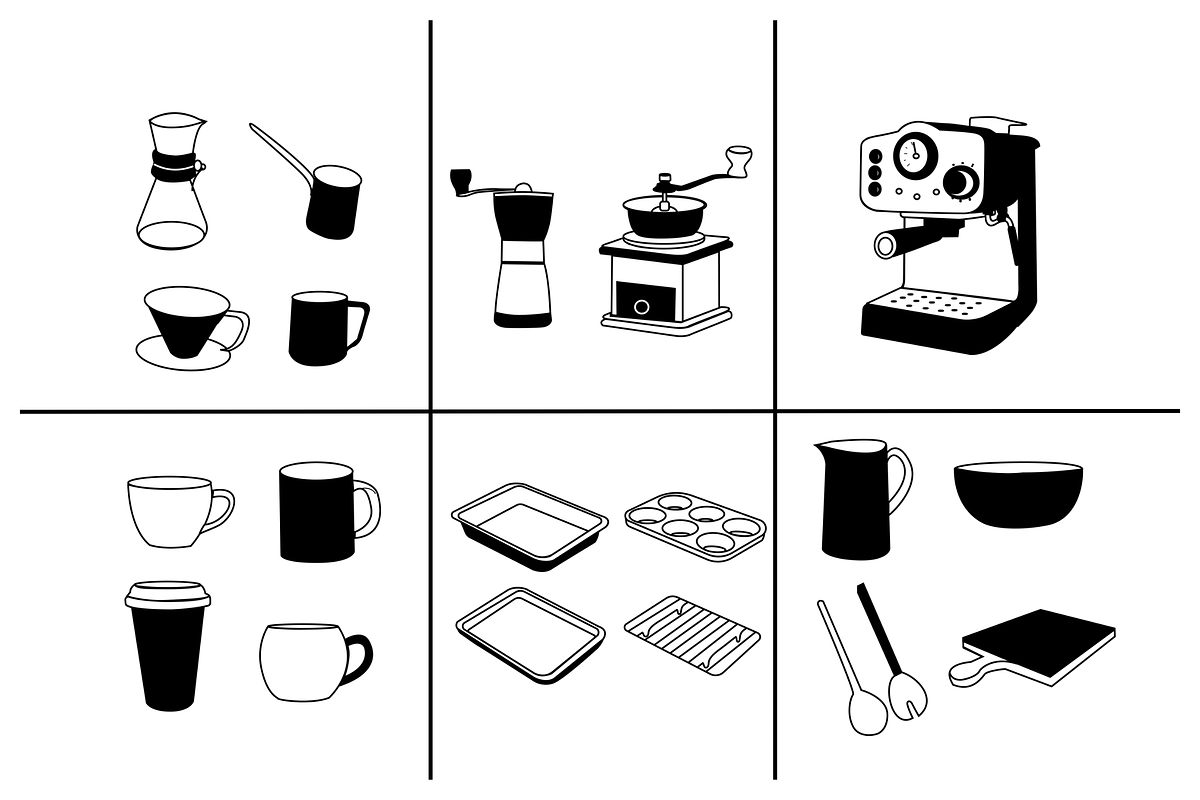 150+ Cookware Illustrations, a Food Illustration by The Journey Atelier (Photo 4 of 11)