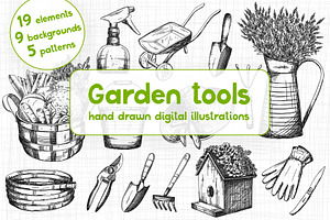 Garden tools set