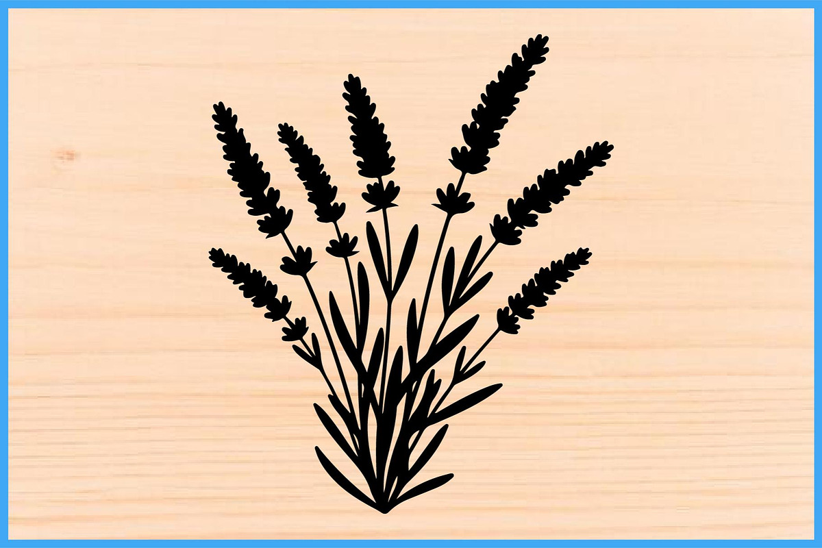 Lavender Silhouette Puzzle Bundle, an Object Illustration by Designer_Momina (Photo 3 of 8)