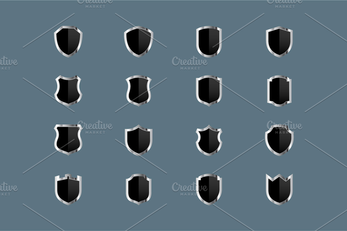 Shield collection, a Graphic by popcic (Photo 4 of 5)