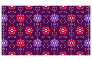 Floral repeat motif, a Pattern Graphic by Creative Backgrounds