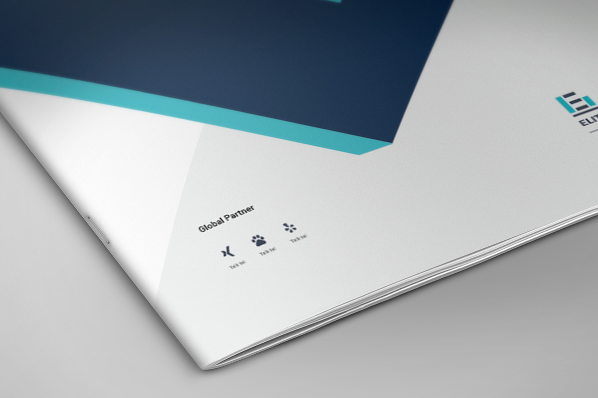 Annual Report Template, a Brochure Template by Elite_Standard (Photo 14 of 14)
