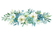 Soft White Floral Bundle, an Illustration by balal (Thumbnail 8 of 10)