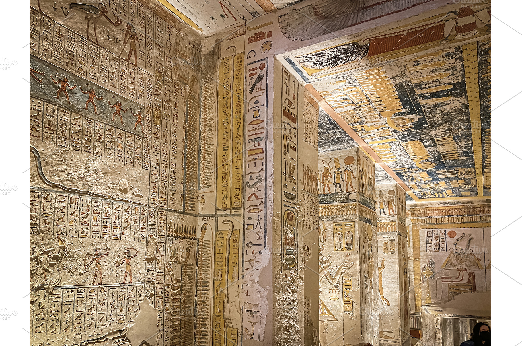 Tomb of Memnon KV9 in the Egyptian, an Architecture Photo by TatsianaSalauyova