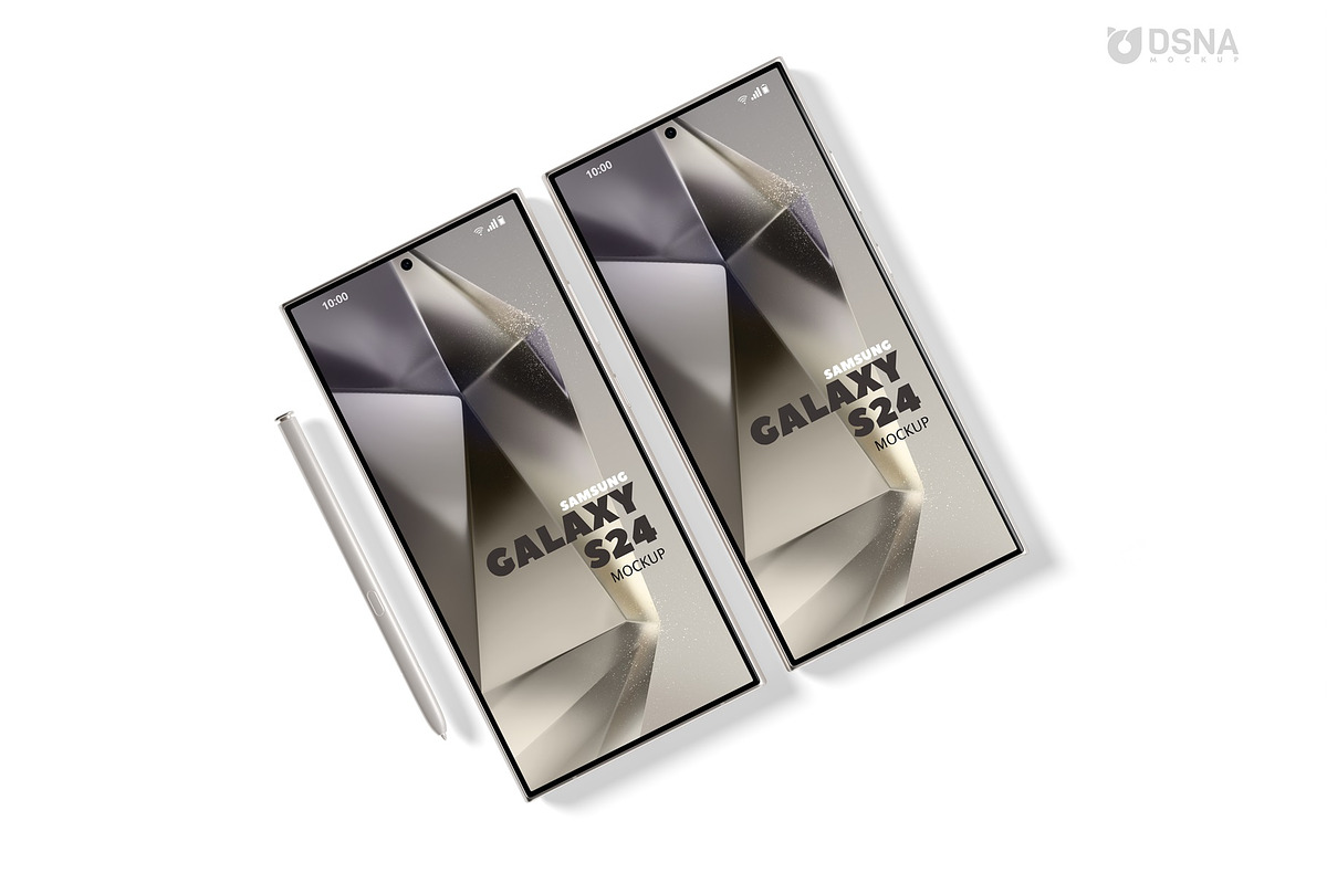 Galaxy S24 Ultra Basic Mockup V2, an Android Mockup by DSNA Mockup (Photo 4 of 5)