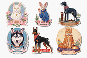 Fur & Fate Zodiac Pet Clipart 100+, an Object Graphic by Jakayla Digital Co (Thumbnail 12 of 21)