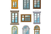 Various window frames illustrating, an Object Graphic by pikepicture (Thumbnail 2 of 3)