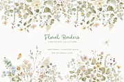 Easter Spring wildflower meadow set, a Decorative Illustration by Grace Noboa Illustrations (Thumbnail 4 of 14)