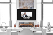 Website Template, Fashion Style, a Landing Page Template by Al Pavo Studio (Thumbnail 2 of 4)