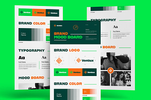 Mood Board Layout, an UI Kit Template by ContestDesign
