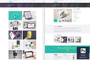 Rider - Business PSD Template, an App Template by Wisely Themes (Thumbnail 4 of 5)