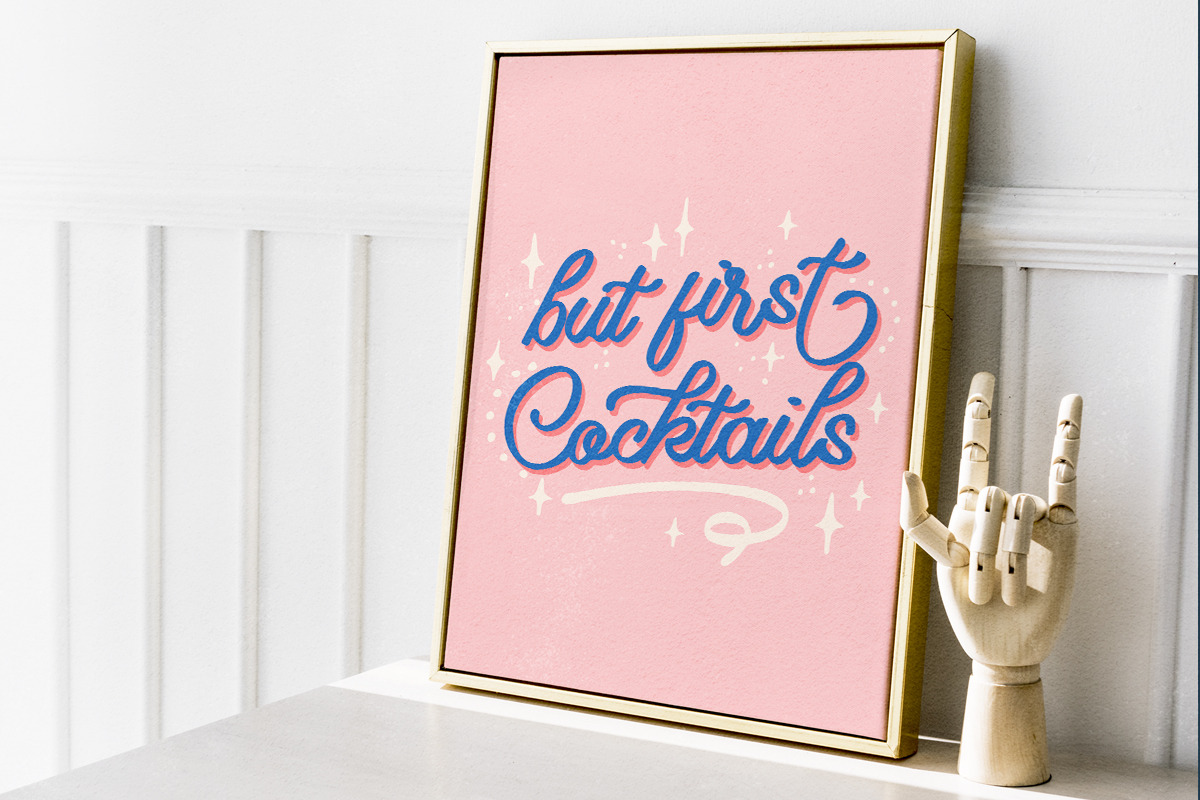 Lettering Delight (New Update!), a Script Font by ReveryWorks (Photo 3 of 16)